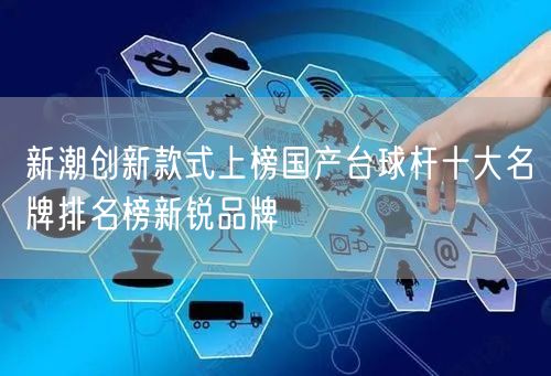 新潮创新款式上榜国产台球杆十大名牌排名榜新锐品牌