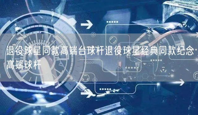 退役球星同款高端台球杆退役球星经典同款纪念高端球杆