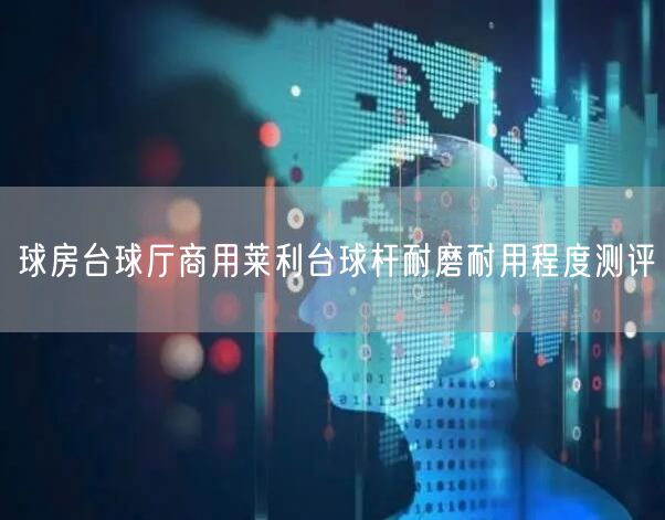 球房台球厅商用莱利台球杆耐磨耐用程度测评